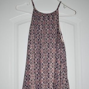 Purple Patterned Dress